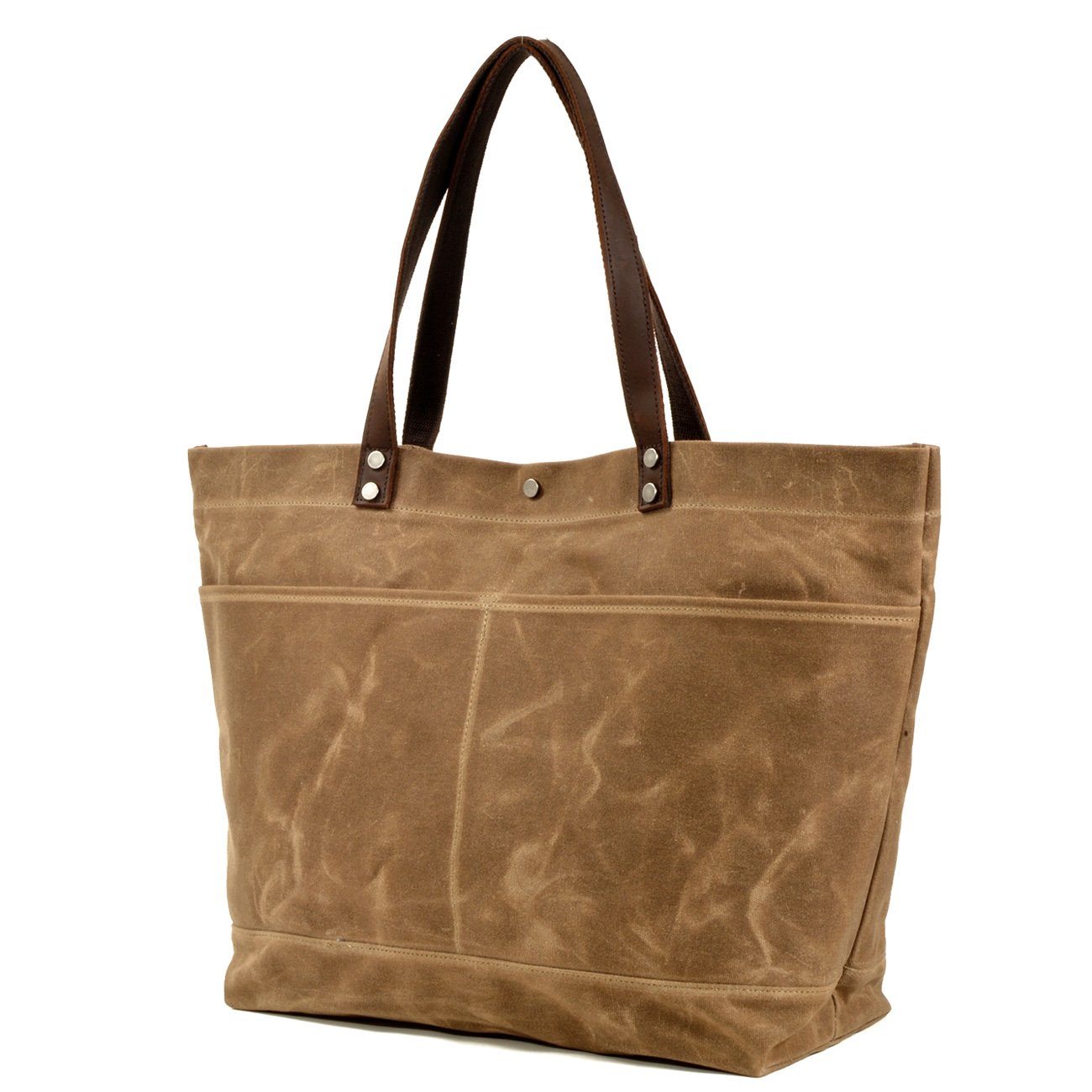 BOVEC | Waxed Canvas Tote Bag - Retail Flare