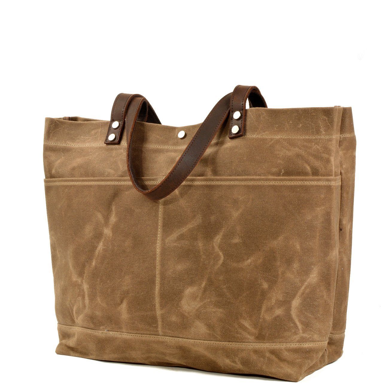 BOVEC | Waxed Canvas Tote Bag - Retail Flare