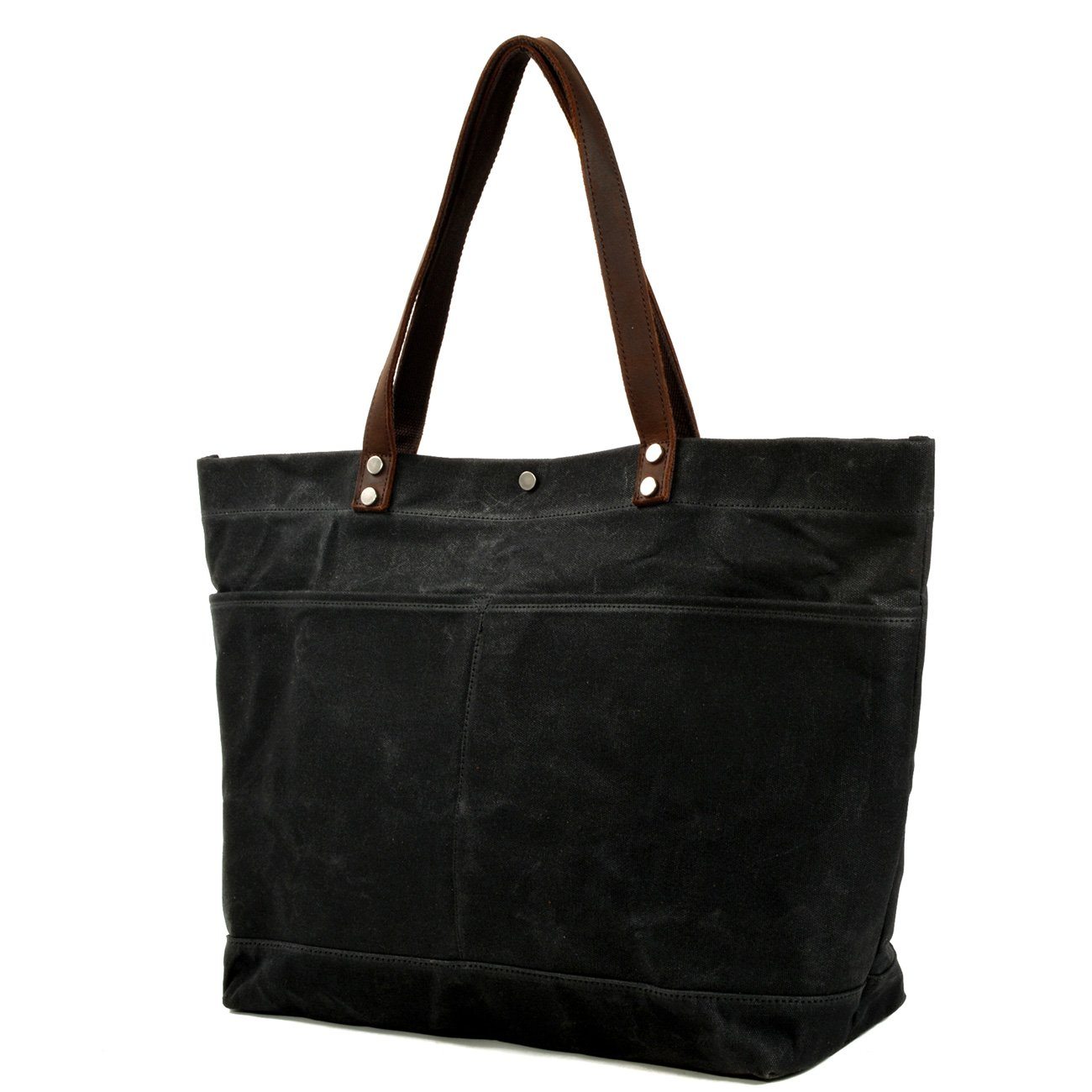 BOVEC | Waxed Canvas Tote Bag - Retail Flare