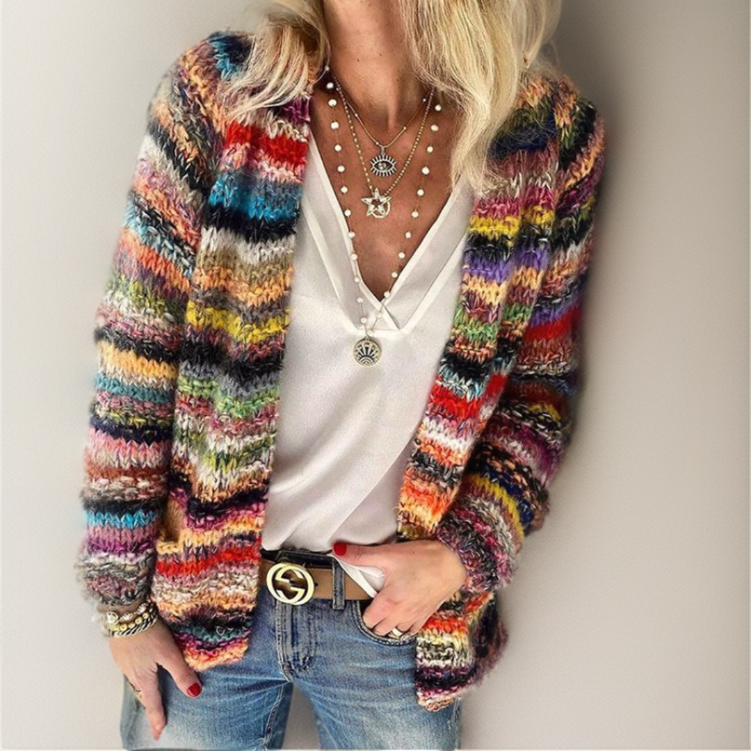 LILI | A Colorful and Comfortable Vintage-Style Sweater - Retail Flare