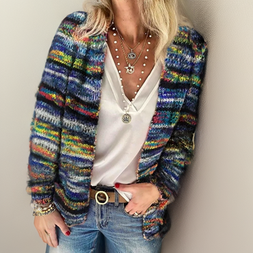 LILI | A Colorful and Comfortable Vintage-Style Sweater - Retail Flare