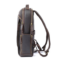 LARVIK | Leather Laptop Backpack - Retail Flare