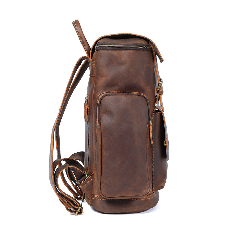 KALMAR | Leather Laptop Backpack - Retail Flare