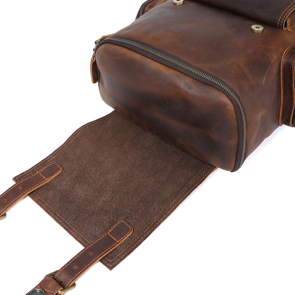 KALMAR | Leather Laptop Backpack - Retail Flare