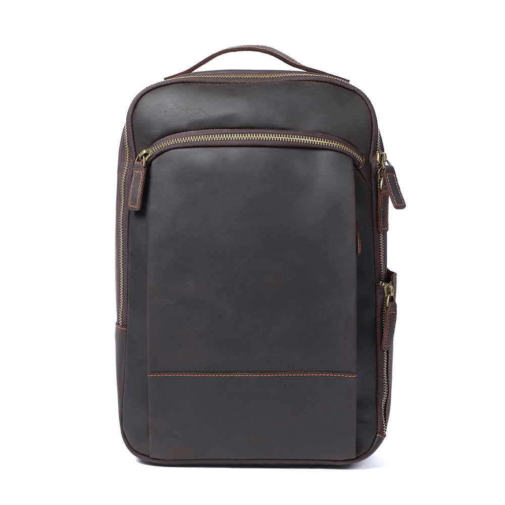 LARVIK | Leather Laptop Backpack - Retail Flare