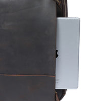 LARVIK | Leather Laptop Backpack - Retail Flare