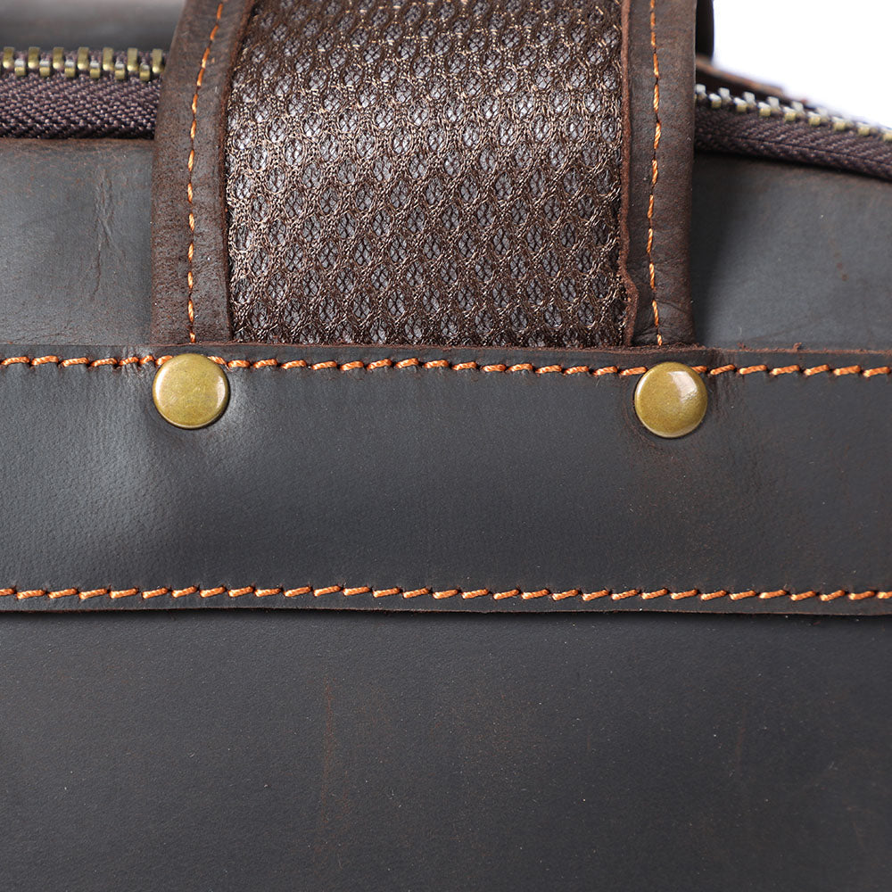 LARVIK | Leather Laptop Backpack - Retail Flare