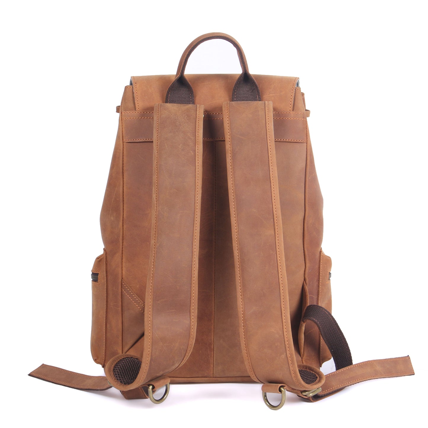 FLAM | Leather Drawstring Backpack - Retail Flare