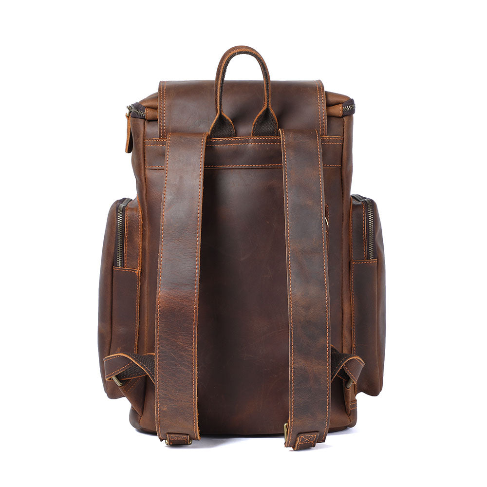 KALMAR | Leather Laptop Backpack - Retail Flare