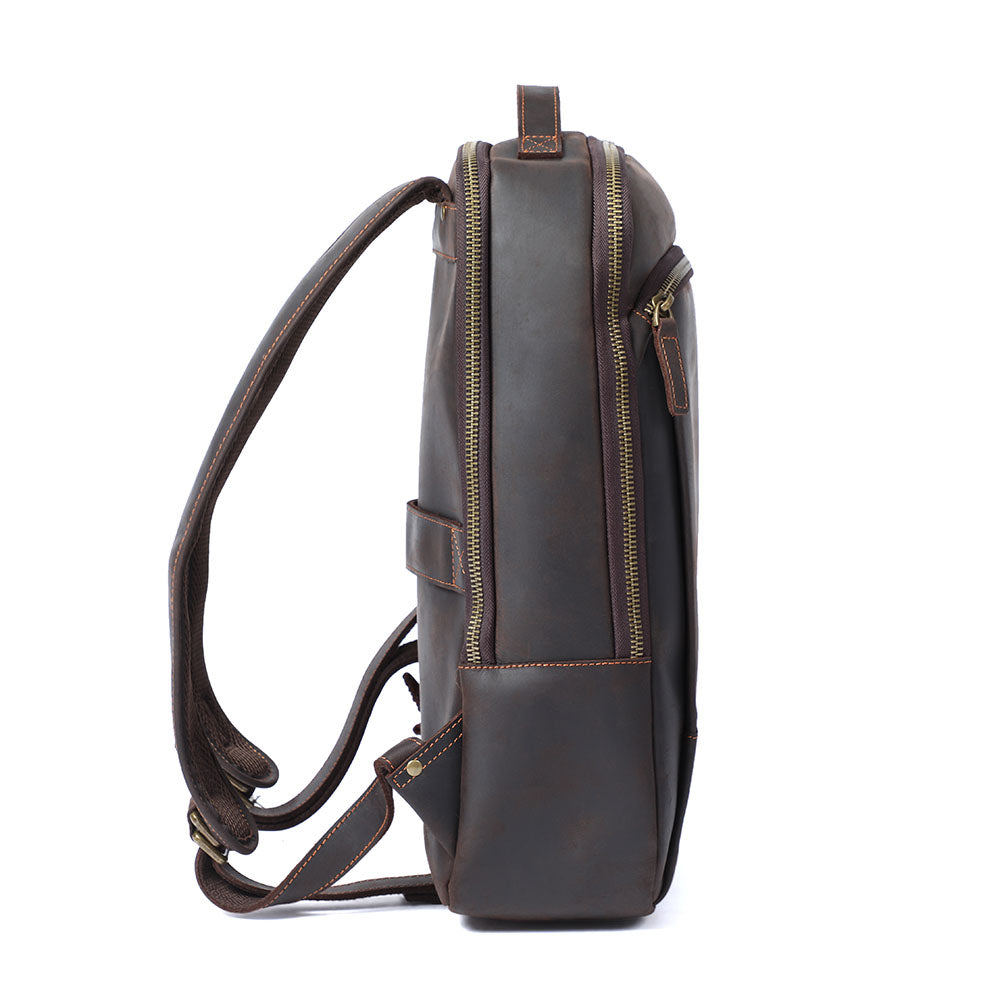 LARVIK | Leather Laptop Backpack - Retail Flare