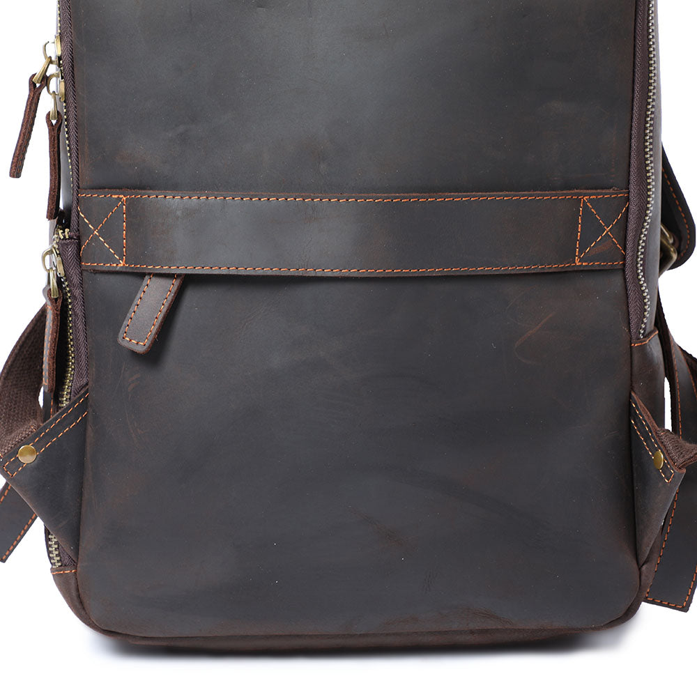 LARVIK | Leather Laptop Backpack - Retail Flare