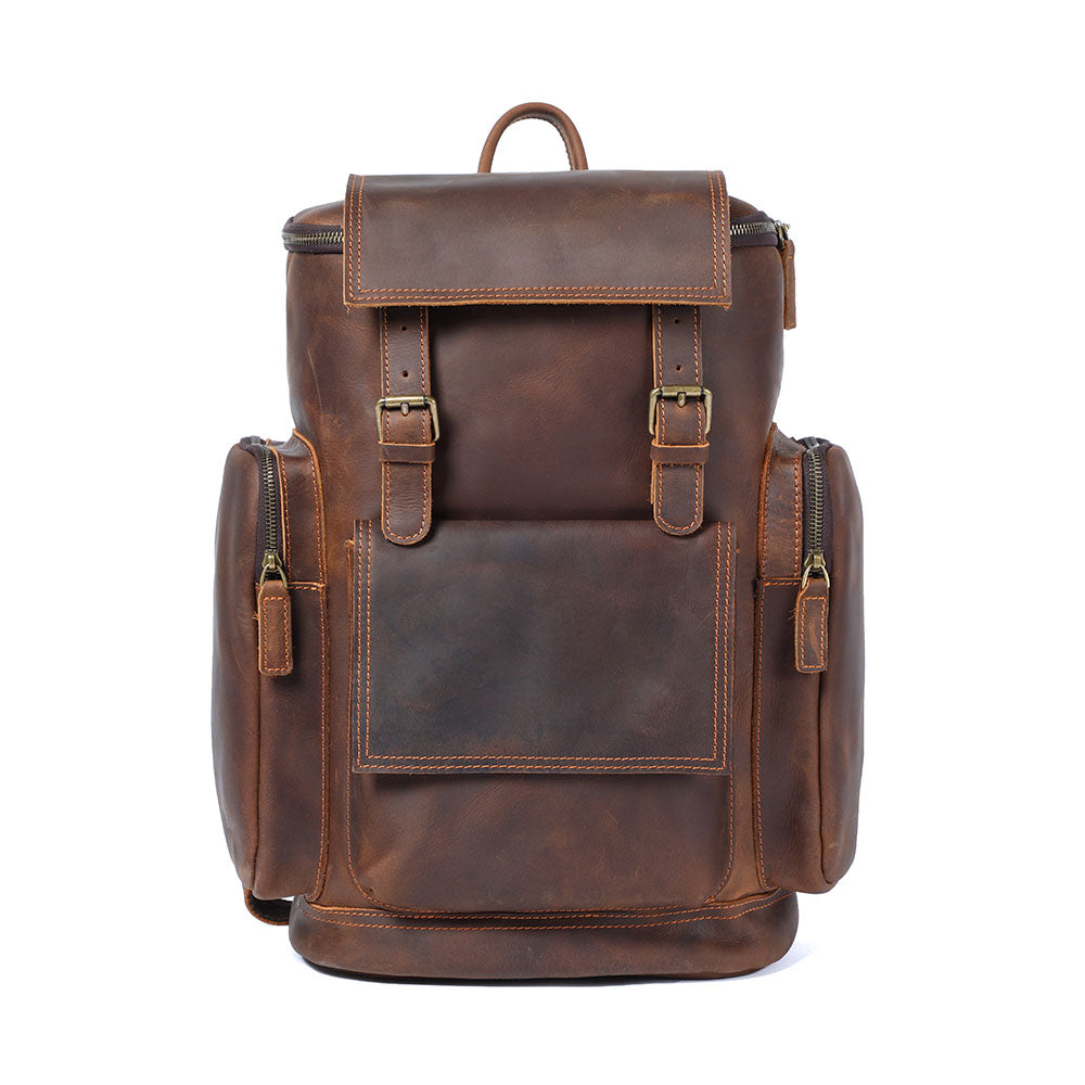 KALMAR | Leather Laptop Backpack - Retail Flare