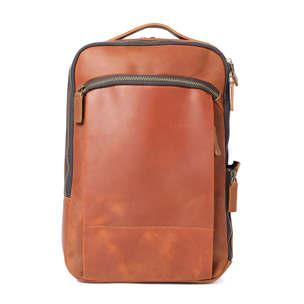 LARVIK | Leather Laptop Backpack - Retail Flare