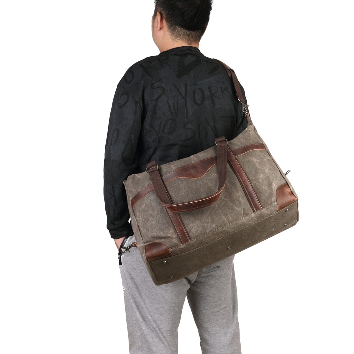 NOVA | Men's Canvas Travel Bag - Retail Flare