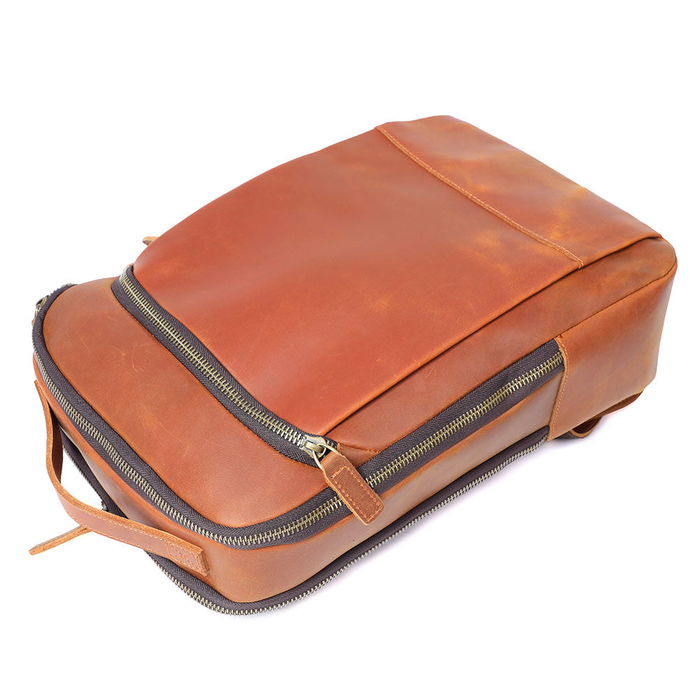 LARVIK | Leather Laptop Backpack - Retail Flare