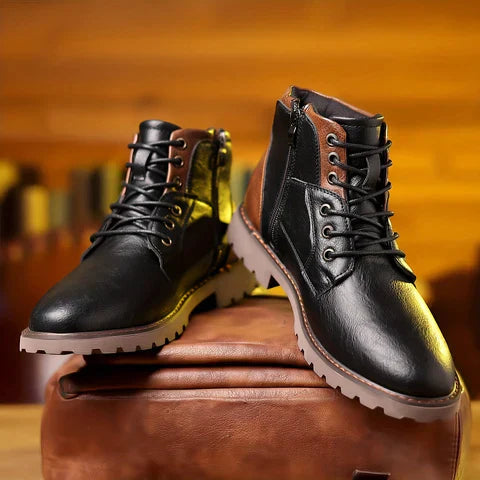 Jethro™ | Raw Leather Boots