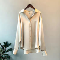 DONNA™ | Women's Satin Shirt