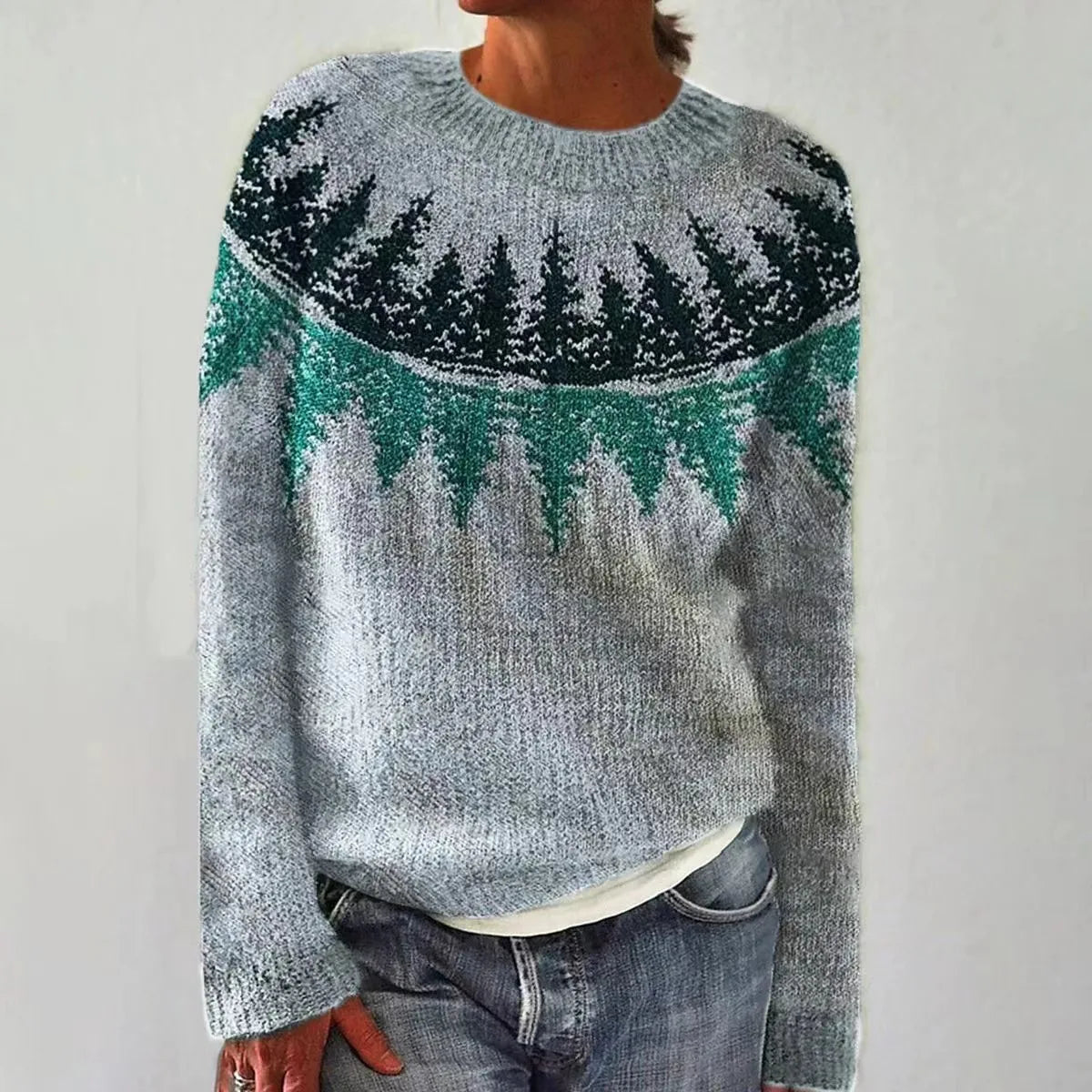 PIERINA I Retro Sweater - Retail Flare