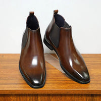 BLAKE™ | Refined Leather Chelsea Boots - Retail Flare