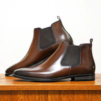 BLAKE™ | Refined Leather Chelsea Boots - Retail Flare