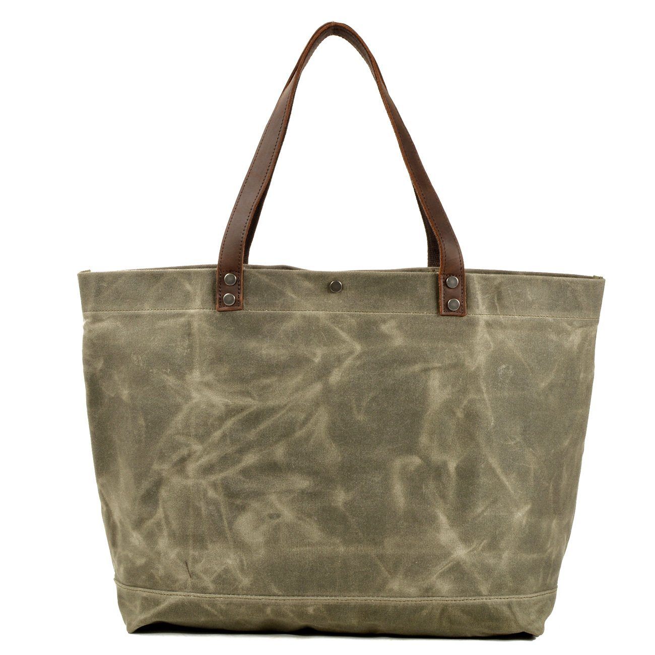 BOVEC | Waxed Canvas Tote Bag - Retail Flare