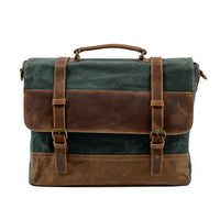 MOKALO | Waxed Canvas Messenger Bag - Retail Flare