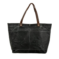 BOVEC | Waxed Canvas Tote Bag - Retail Flare