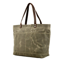 BOVEC | Waxed Canvas Tote Bag - Retail Flare